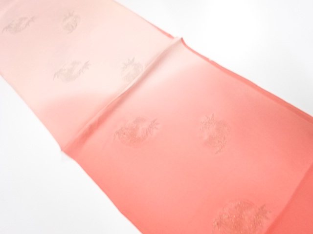 未使用品　正絹　帯揚げ